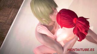 Naruto Hentai 3D - Kushina hard sex