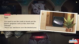Hotel Tales Gameplay Part 3 – Helping Nikki Sort the Suitcases and Bathe Griselda the Huntress