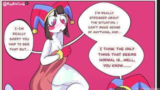 Jax And Pomni Are Learning To Enjoy Sex THE AMAZING DIGITAL CIRCUS HENTAI
