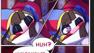 Jax And Pomni Are Learning To Enjoy Sex THE AMAZING DIGITAL CIRCUS HENTAI