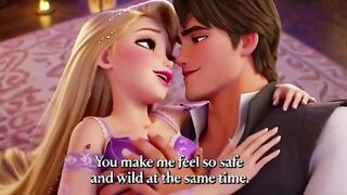 RAPUNZEL & FLYNN RIDER hot romantic sex Hentai Anime