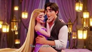 RAPUNZEL & FLYNN RIDER hot romantic sex Hentai Anime