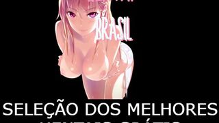 Hentai Women Fuck on the Train - GangBang - Subtitled PT-BR