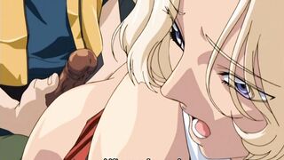 Hentai Women Fuck on the Train - GangBang - Subtitled PT-BR