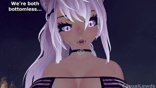 Pool Sex With A Catgirl On Vacation