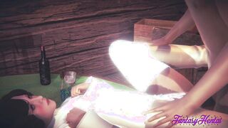 Star Wars Hentai 3D - Leia Hard Sex in a Tavern