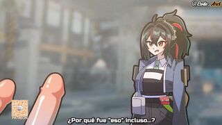 Zhu Yuan arrests two troublesome cocks (zenless zone zero) [Spanish subtitle]