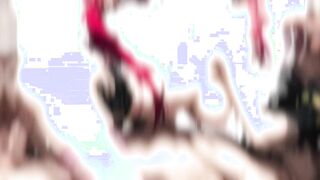 A harem of hentai 2d and 3d bitches from games and anime with huge tits. Their wet pussies are waiting to be roughly fuc