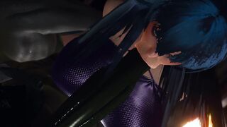 Asagi Igawa Taimanin gets fucked hard by Orc