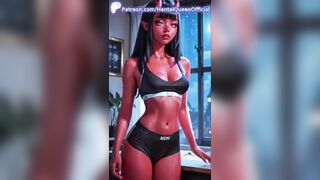 Red Demon Girl Succubus Big Tits Creampie - Horny Devil Babe Fucked Hard on Bed & Cum on Face Hentai 2025