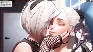 I Watched Nier Automata Femboy Futa Hentai - Elf VTuber Reacts