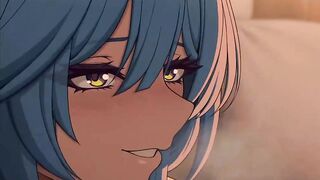 Good anime sex with waifu