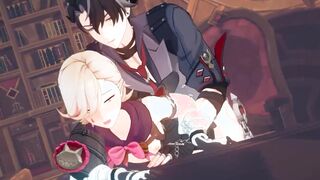 Wriothesley x Lyney - Genshin Impact Yaoi Animation