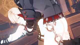 Wriothesley x Lyney - Genshin Impact Yaoi Animation