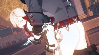 Wriothesley x Lyney - Genshin Impact Yaoi Animation