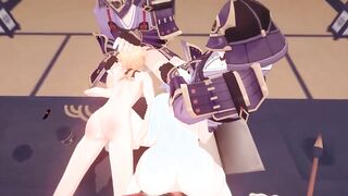 Genshin Impact Inazuma NPC Orgy