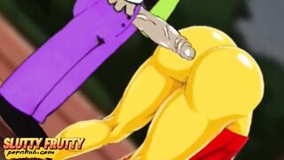 Wife Cheats on Husband. Cartoon Parody