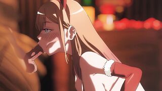 My Girlfriend's Blowjob Surprise - Anime (Credit @kokoborohen)