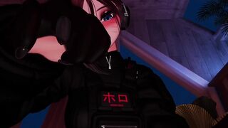 Naughty Catgirl ?Licks You With Her WetTongue And Gets Railed Non Stop