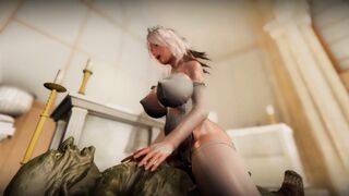 The Sexy Bride and the Monster - 3D Hentai Porn