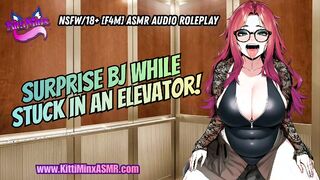 ASMR - You Get A Surprise BlowJob While Stuck In An Elevator! Hentai Audio Roleplay