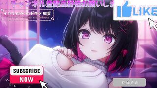 [Binaural Ear Licking] ASMR: Slurping ear play with her mouth 8min Ear Licking［Vtuber｜Lewdtuber］