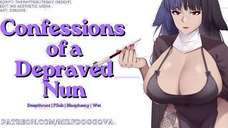 Hot Nun Seduces You With Cock Worship