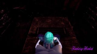 Darkstalkers Hentai - Morrigan Hard Sex