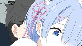 REM Big Tits FULL NELSON Fuck ReZero HENTAI uncensored