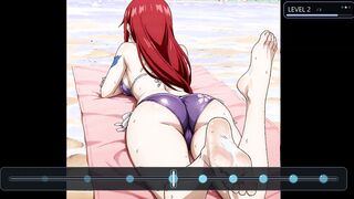 5 minutes ! Joi Try Not To Cum Challenge [Hard] - Feet mastery - Metronome Follow The Beats - No Music