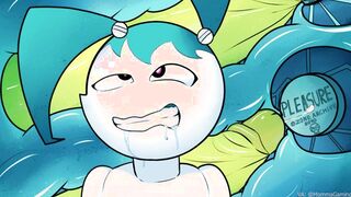 Robot Girl Upgrades Her Pussy To Have Sex - Teenage Robot Hentai