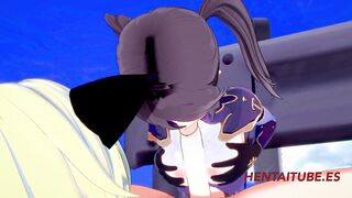 Genshin Impact Hentai 3D - Mona Having sex 2/2