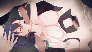 【Zenless Zone Zero Belle】gangbang 3D Hentai Animation.(Fingering,handjob,blowjob,sex)