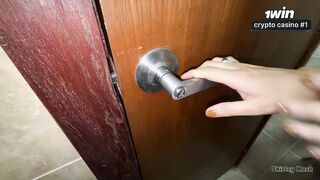 Thick MANGA Girl Asks For A Ride & Convinces Me To CHEAT On My WIFE Quickie SEX In A PUBLIC Restroom POV