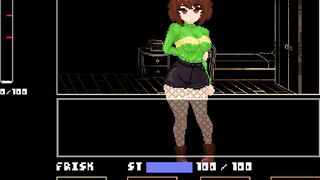 Chara isn't going to let me leave until I fill her pussy with cum / adulttale #1