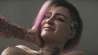 Cyberpunk 2077 Judy Alvarez - Blowjob / Fingering / Sex / Creampie by Rash Nemain