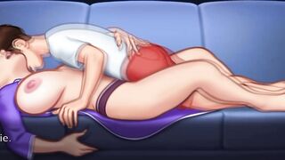 Debbie Seduces Me In A Way I Didn'T Imagine From Stepmom - She Made Me Fuck Her All Night Long