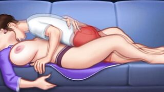 Debbie Seduces Me In A Way I Didn'T Imagine From Stepmom - She Made Me Fuck Her All Night Long