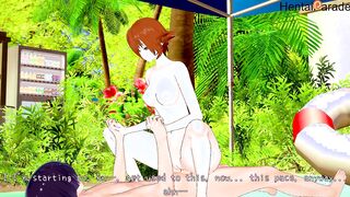 CHISA get Her First CREAMPIE Hentai GRAND BLUE Uncensored