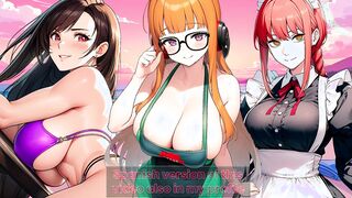 English audio Hentai JOI - Trapped on the country of Endless Milking