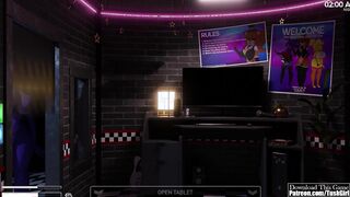 Hot Robotic Sex Dolls Want to Such my Dick - Five Nights Sex Game