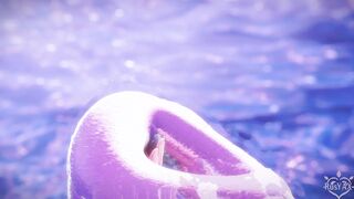 Slime satisfies Ganya with in every hole