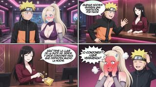 Naruto Uzumaki se folla a Ino Yamanaka en una mision ninja(hentai comic)