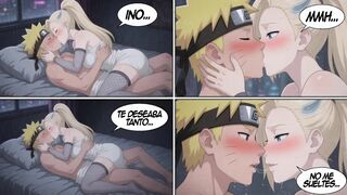 Naruto Uzumaki se folla a Ino Yamanaka en una mision ninja(hentai comic)