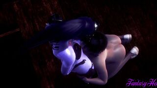 Overwatch Hentai - Widowmaker hard sex