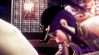 KDA Lol Hentai 3D - Akali Having sex and enjoying