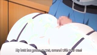 Big Tits Librarian Fucks Client And Makes Him A Buttjob With Her Big Ass - Hentai