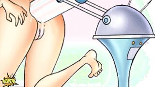 All He Wants Is Cum! - Unexpected TITFUCK by Busty Addicted Hentai