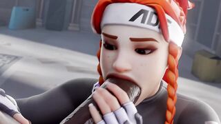 Brigitte's First Date Gone Wrong - Big Black Dick Anal Creampie - Overwatch 3D Porn