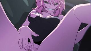 Sex in a car with preety girl HENTAI